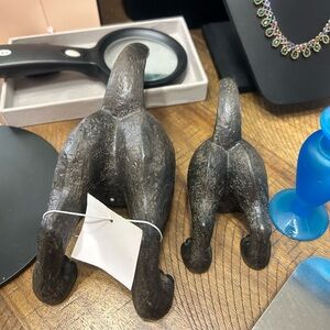 Decorative Black Dog Figurines